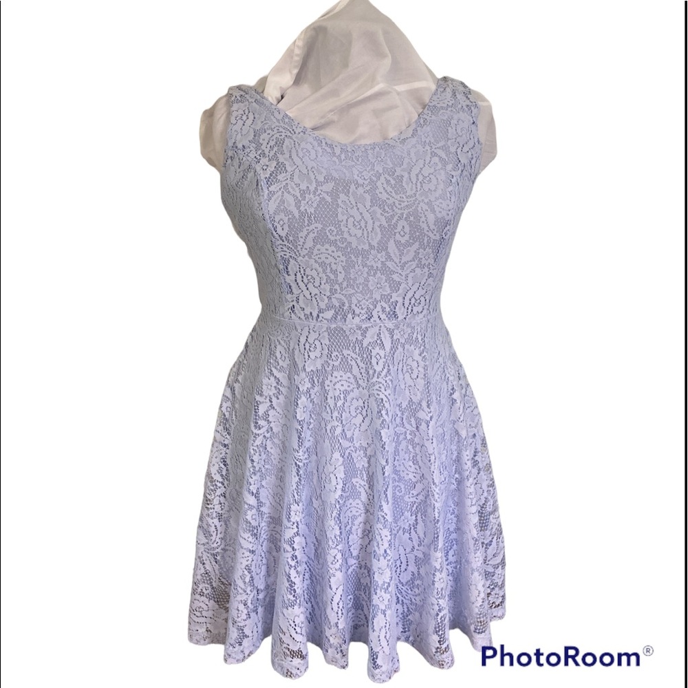 Robin K Light Blue Cocktail Dress. Size: Small